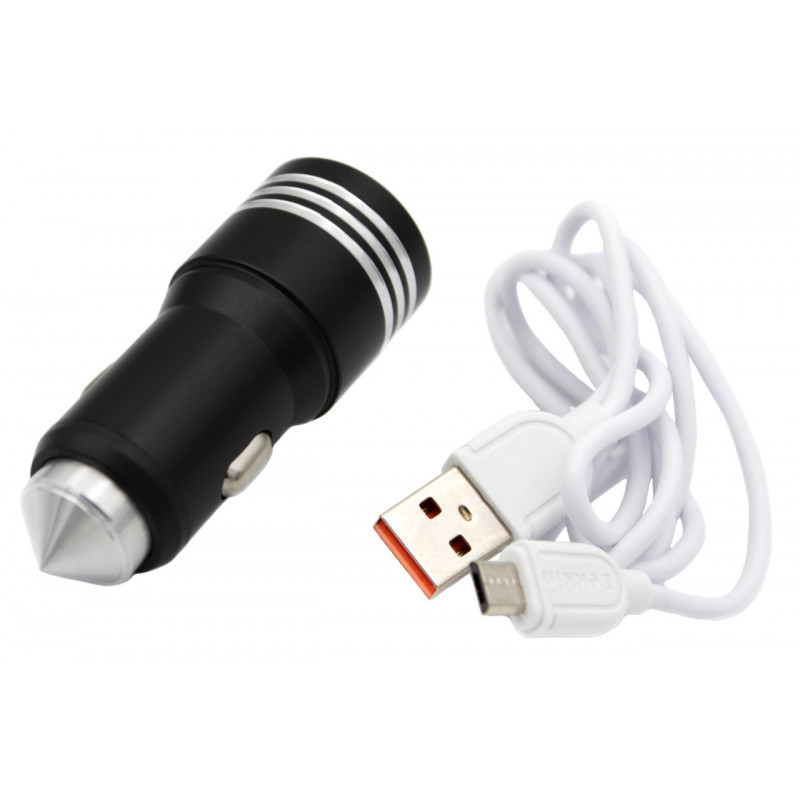Автомобильное зарядное устройство для USB x 2 Dekkin DK-19