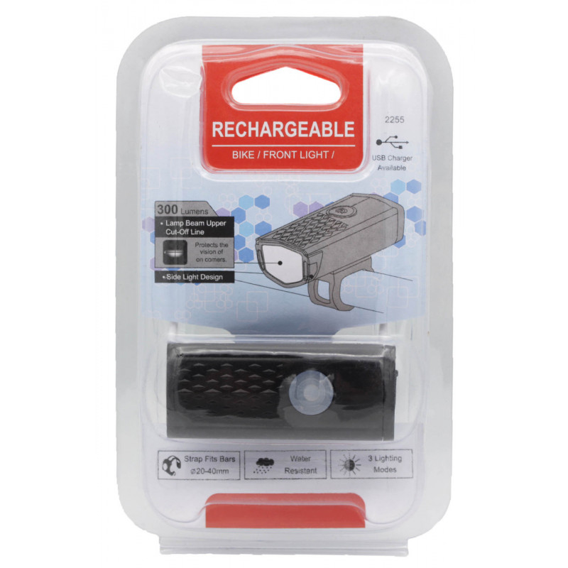 Велосипедна фара велофонарь акумуляторна BST-001 USB