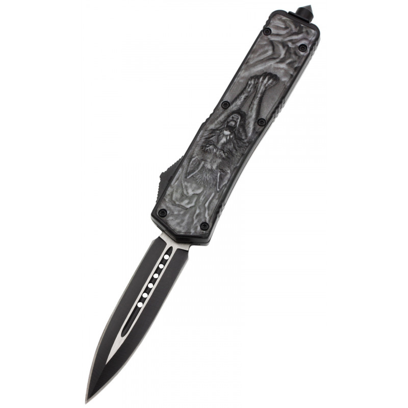 Ніж викидний фронтальний MicroTech SH585