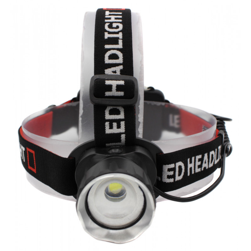 Налобный фонарь Bailong BL-T20-P90, 2х18650, P90 LED, Zoom, 7470