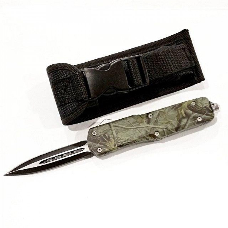 Нож выкидной фронтальный MicroTech 7601