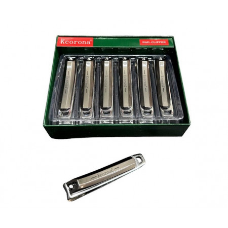 Кусачки для ногтей Kcorona 8001GT-4 Чёрный прямые