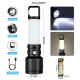Ручной фонарь CH-23051-3W+SMD, Li-Ion аккум., карабин, ЗУ Type-C