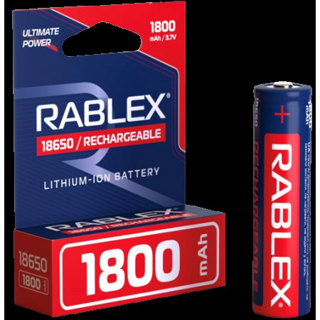 Аккумулятор Rablex 18650 Li-ion 1800mAh 3.7v
