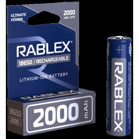 Аккумулятор Rablex 18650 Li-ion 2000mAh 3.7v