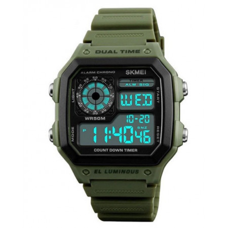 Годинники наручні SKMEI 1299AG, ARMY GREEN