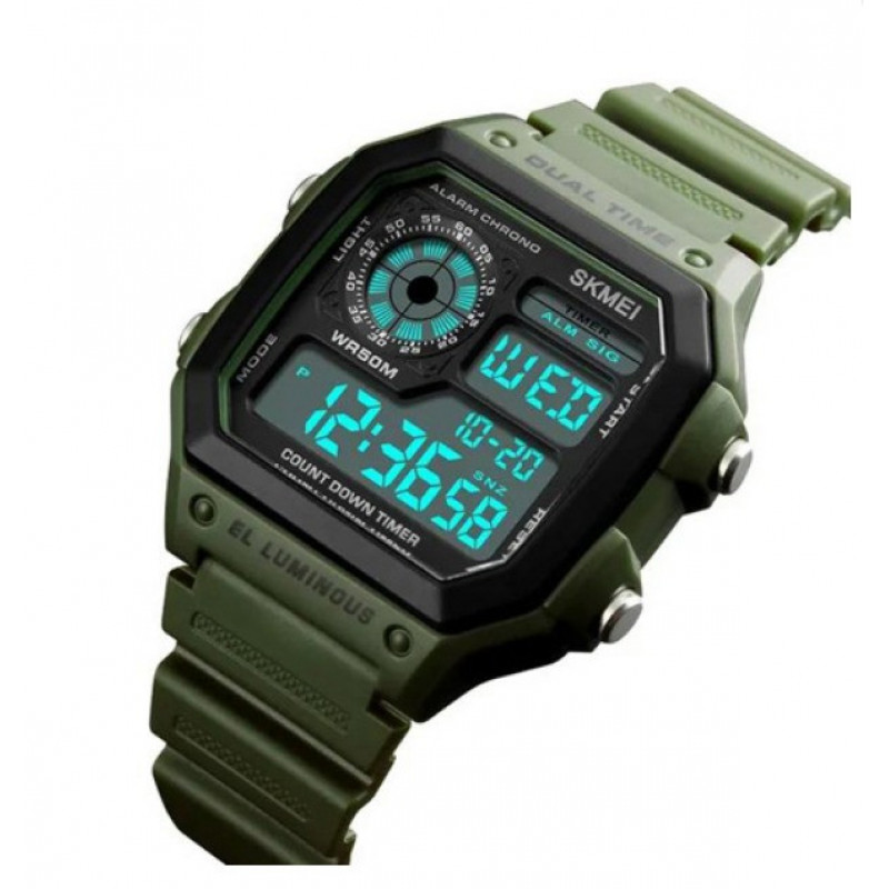 Годинники наручні SKMEI 1299AG, ARMY GREEN