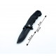 Ніж складний Black Matt 217