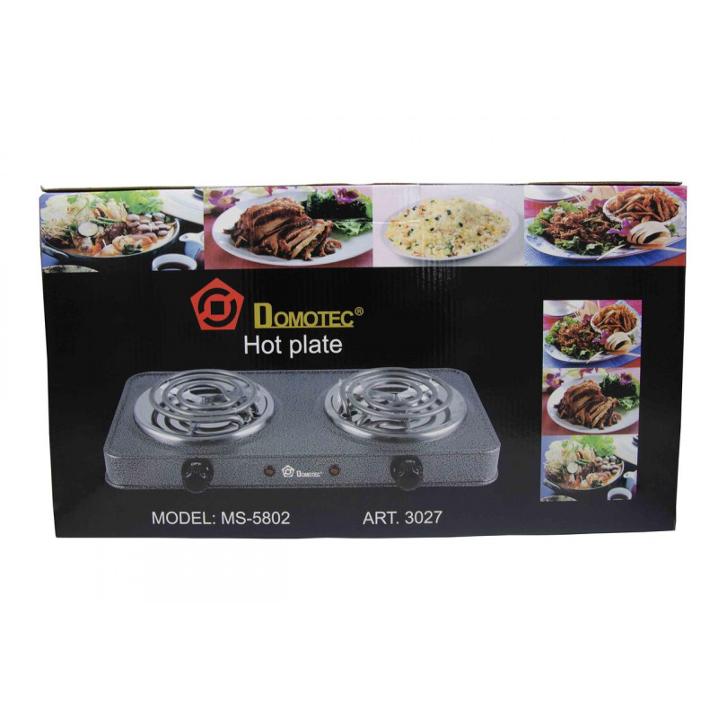 Электроплита двух комфорная Domotec MS-5802 - 3027