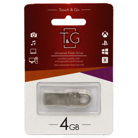 USB флеш-накопитель T&G 4GB/ TG027-4G (Гарантия 3 года)