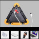 Прожектор светодиодный аккумуляторный W838-COB+36SMD RED, ЗУ micro USB, 2x18650/4xAA/ WD354