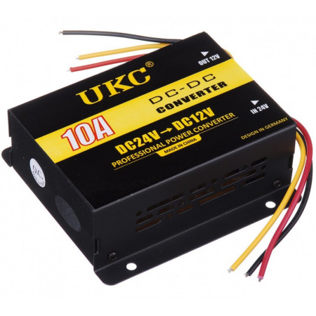 Перетворювач UKC DC/DC 24v-12v 10A / 3396