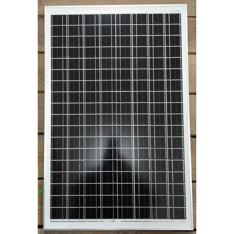 Сонячна панель SOLAR PANEL RB-SL60/ 72,5х74см/ індикація V та A / верх скло, рамка алюміній