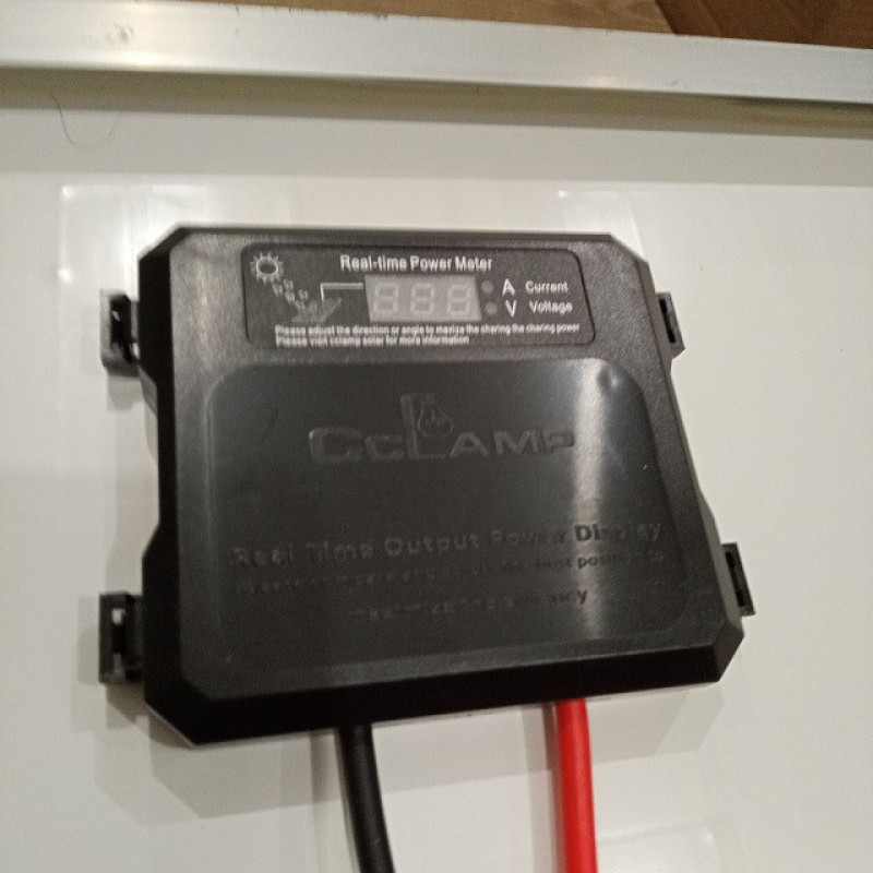 Сонячна панель SOLAR PANEL RB-SL60/ 72,5х74см/ індикація V та A / верх скло, рамка алюміній