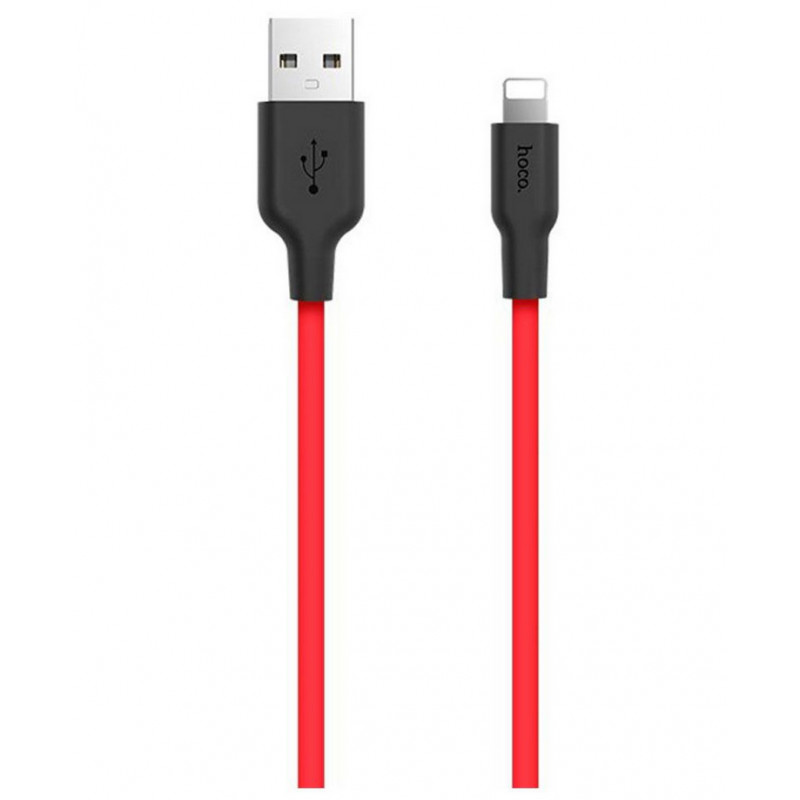 Кабель USB HOCO X21 Plus Lightning (Iphone)
