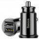 Автомобильное зарядное устройство для Baseus Grain Mini Smart Dual USB Car Charger - 3.1A