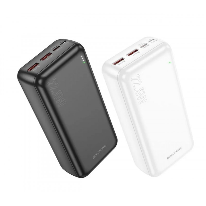 Повербанк BOROFONE J38B 30000mAh PD22.5W+QC3.0, 1790