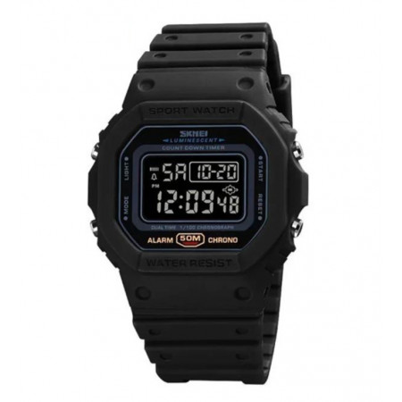 Часы наручные SKMEI 1628BKBK, BLACK-BLACK, 10256