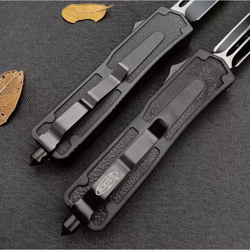 Нож выкидной фронтальный MicroTech 360 Skull