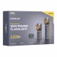Ручний ліхтар Rablex RB928, Білий + Червоний, 5*P35 LED, ЗП Type-C,