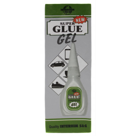 Суперклей Гель глобус 20г Globus Interhim S&G / зелёная коробочка