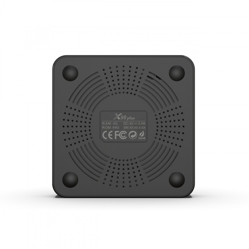Смарт ТВ-приставка X98 Plus 4/32 ГБ, S905W2, Android 11