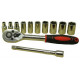 Набор инструментов ключ трещотка, удлинитель, головки, Tianfeng Tools 12pcs 8312
