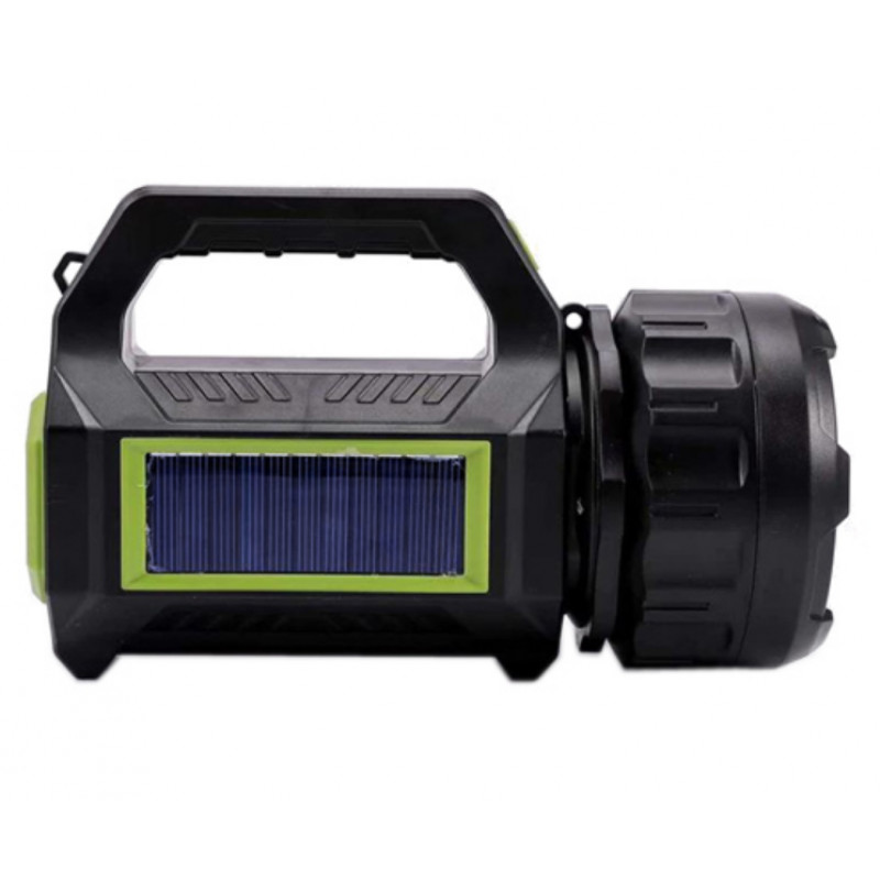 Ручний ліхтар T95-LED+COB, Білий, Червоний, powerbank, Li-Ion акум., сон., батарея, ЗУmicroUSB