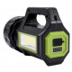Ручний ліхтар T95-LED+COB, Білий, Червоний, powerbank, Li-Ion акум., сон., батарея, ЗУmicroUSB