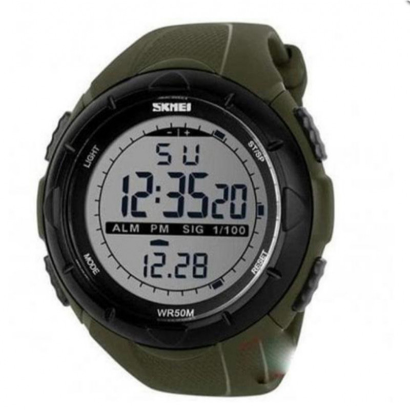 Годинники наручні SKMEI 1025AG, ARMY GREEN, 6032
