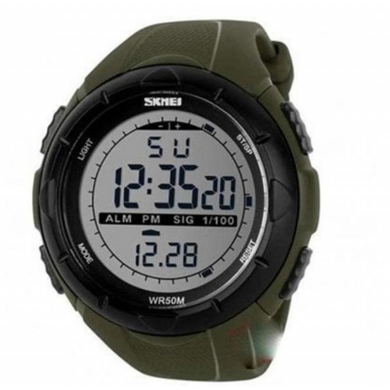 Годинники наручні SKMEI 1025AG, ARMY GREEN, 6032