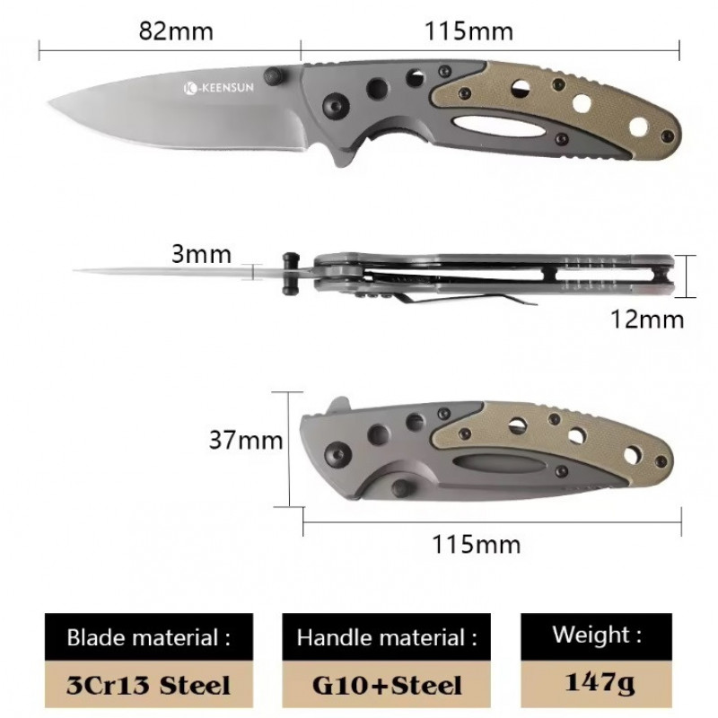 Ніж складаний Super Knife C143V