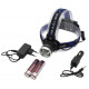 Налобный фонарь T24-P50, 2х18650, ЗУ MicroUSB, 6809