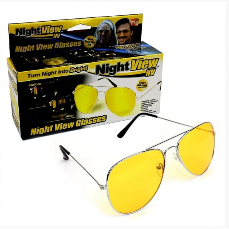 Окуляри для автомобілістів Night View Glasses / 4366
