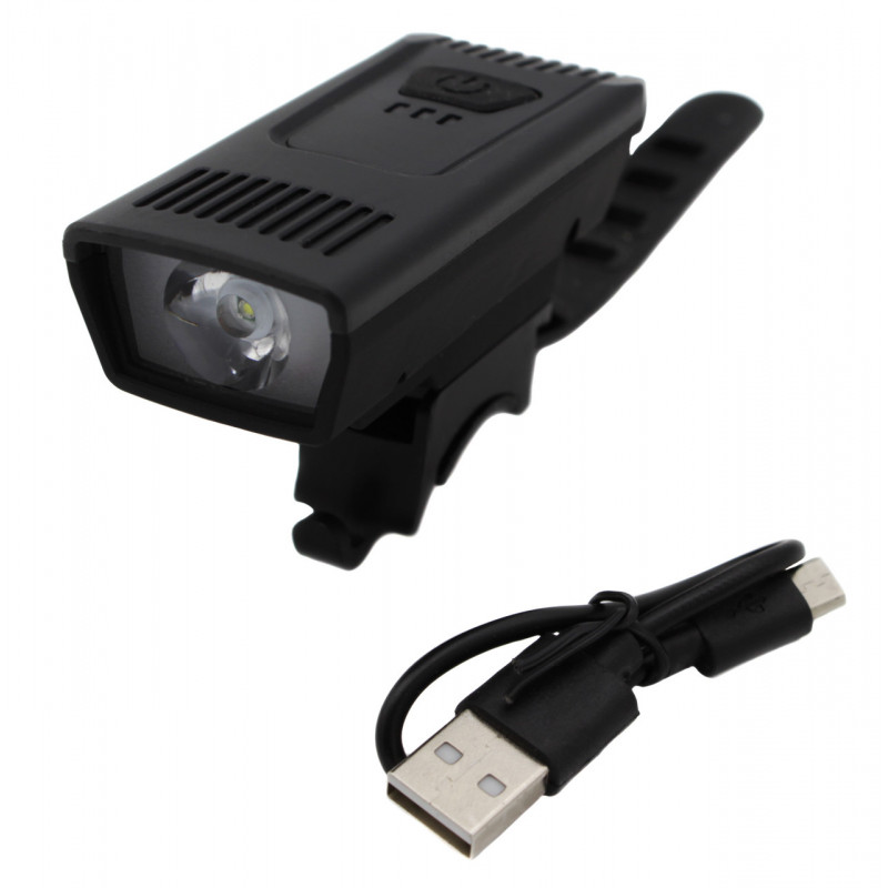 Велосипедна фара велофонарь акумуляторна YC-1803-XPE, акум ЗУ micro USB