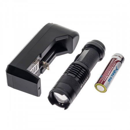 Ручний ліхтар Police BL-8468, 14500, 1хAA, Zoom
