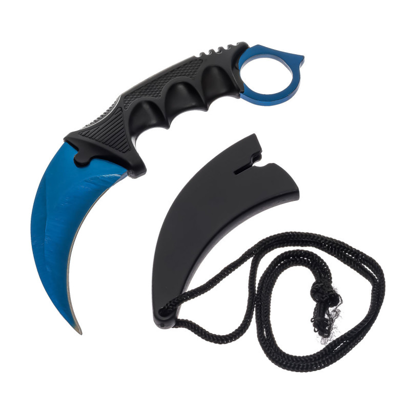 Ніж Керамбіт "Blue" синій 236B
