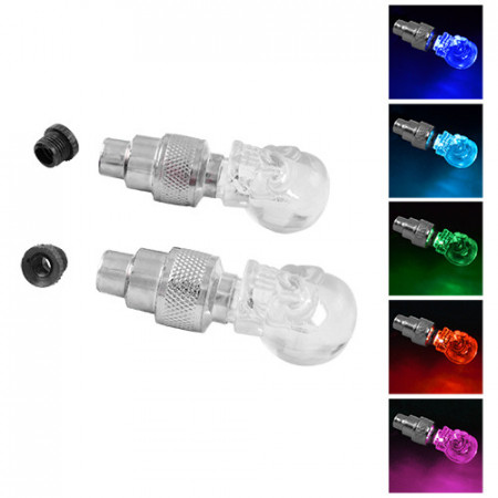 Велозолотник 819 -1RGB, 5 цветов, 3xAG10 / ЧЕРЕП