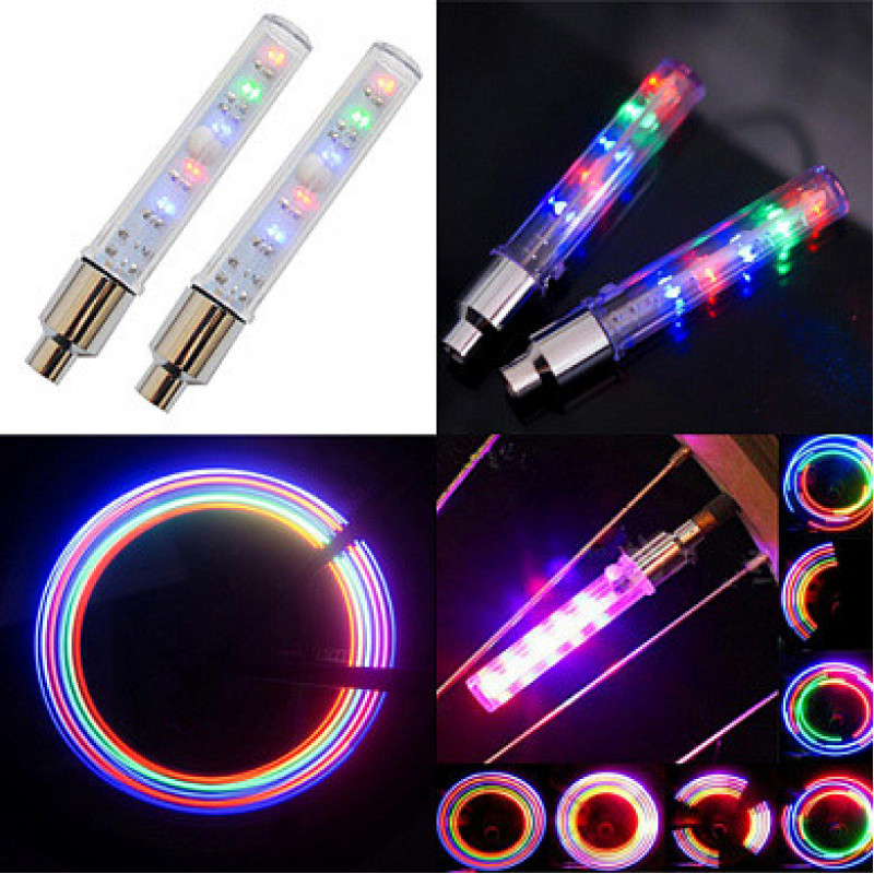 Велозолотник YX-FG192/820, Ultra brite, 3 кольори, 5 LED, управління кнопкою, 5 режимів, 3xAG10