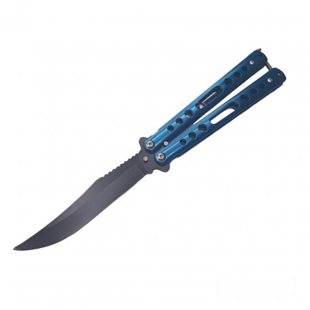 Нож бабочка Benchmade 2163 синий