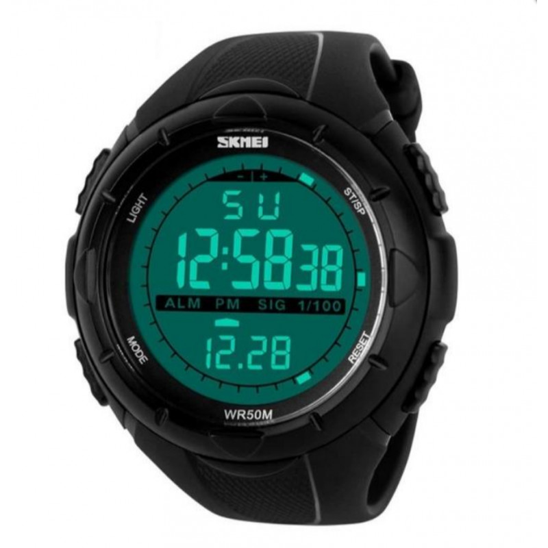 Часы наручные SKMEI 1025BK, BLACK, 6026