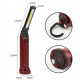 Фонарь для кемпинга WORKLIGHT-71-XPE+COB, Белый, Красный, Li-Ion, поворот180º+180º