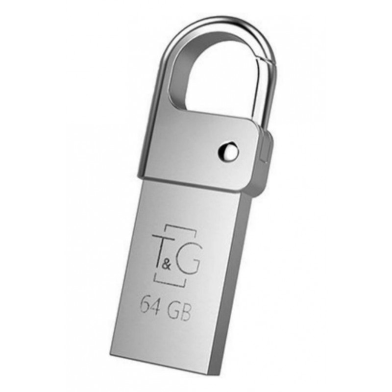 USB флеш-накопитель T&G металлический серии 64GB/ TG027 (Гарантия 3 года)