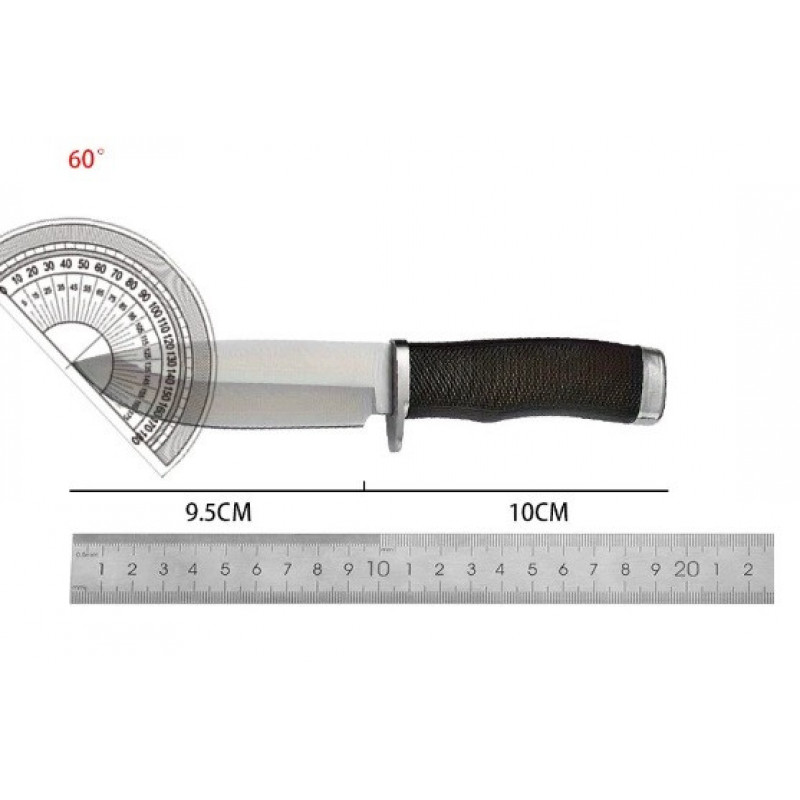 Нож охотничий Buck Silver / 22см / 11см