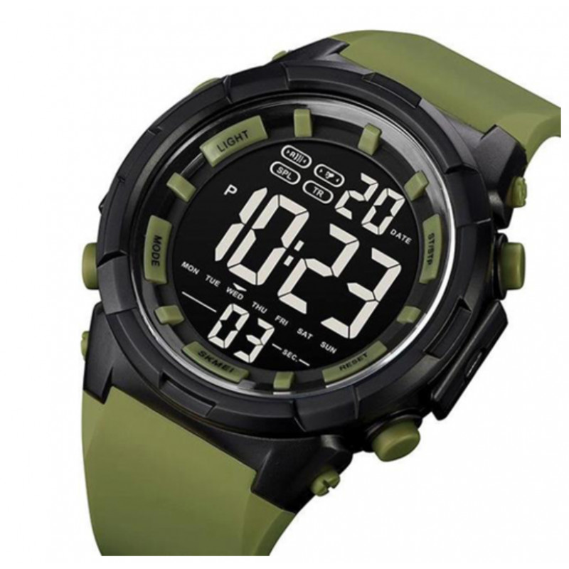 Часы наручные SKMEI 1845AG, ARMY GREEN, 9283