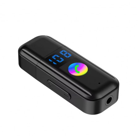 Беспроводной адаптер Bluetooth-приемник BT960/  3,5ММ JACK, HANDSFREE В АВТО/ 4690