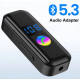 Безпровідний адаптер Bluetooth-приймач BT960/ 3,5ММ JACK, HANDSFREE В АВТО/ 4690