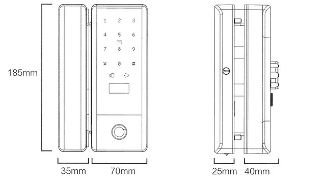 Размеры SEVEN LOCK SL-7767BF black Размеры SEVEN LOCK SL-7767BF black